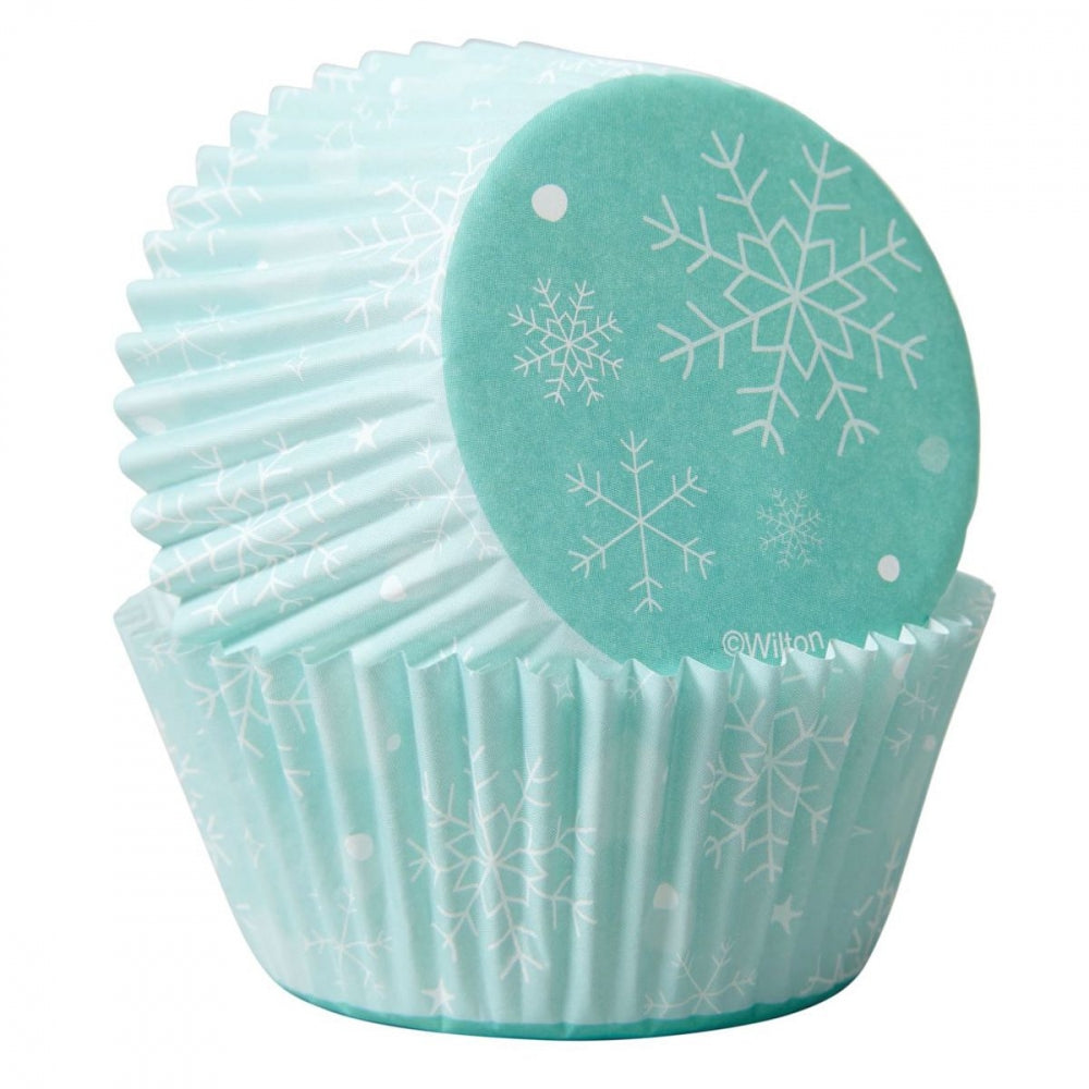 Wilton Muffinsformer Snøflak, pk/75