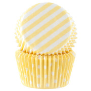 Muffinsform Pastellgul ,Standard, 50stk