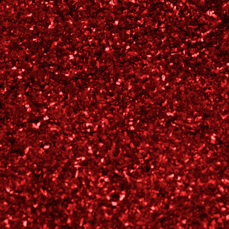 RD Spiselig Glitter – Rød