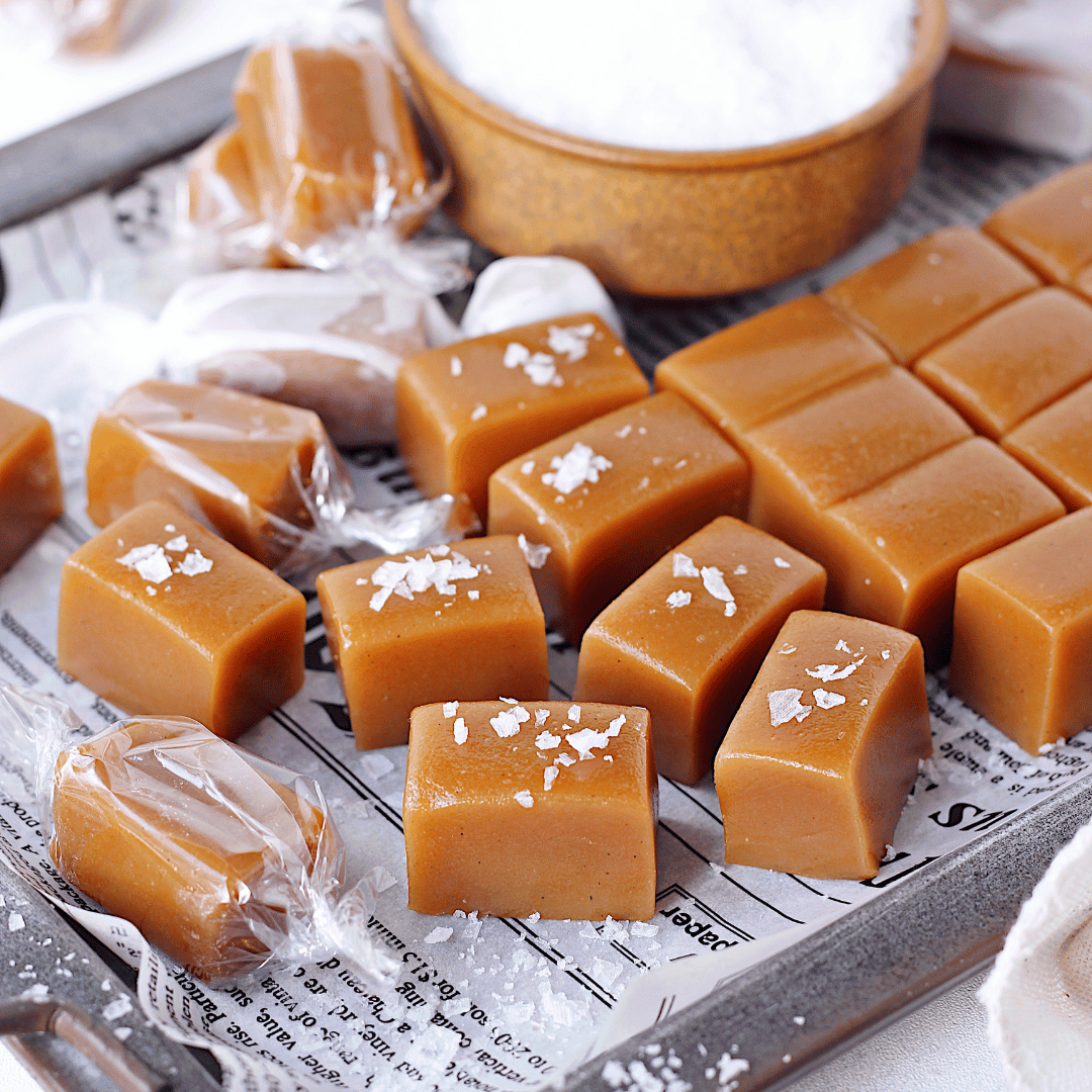 hjemmelagde fløtekarameller