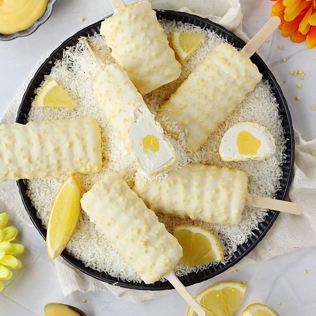 Produktpakke til Kokos ispinner med sitronkrem