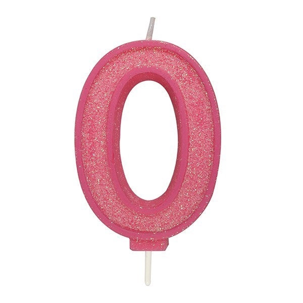rosa tall 0 til kake