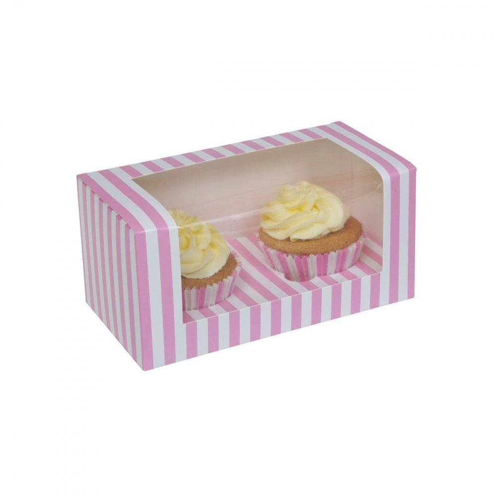 House of Marie Cupcake Boks 2 -Circus Rosa- pk/3