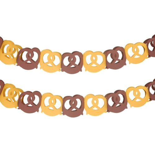 Saltkringle-girlander til oktoberfest, 3 meter