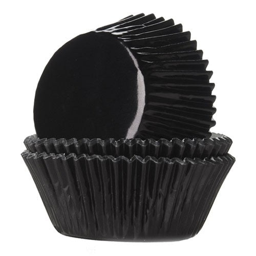 House of Marie Muffinsformer Folie Svart - pk/24 