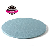Kake Drum Rund Lys blå  40cm