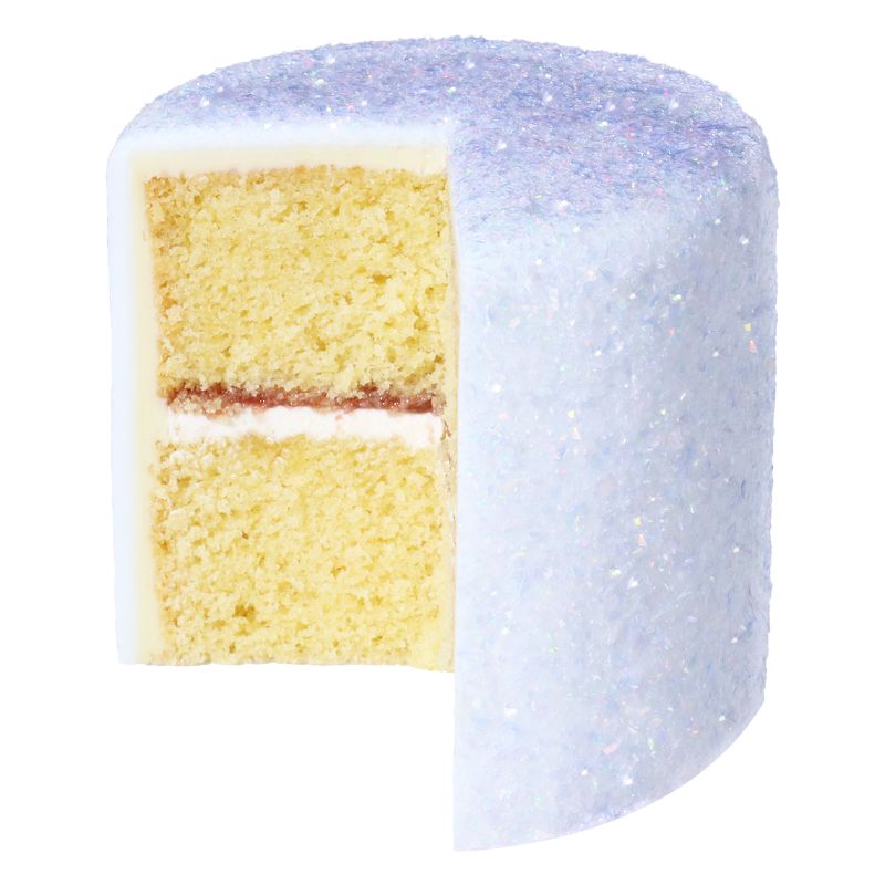 Spiselige glitterflak til kake