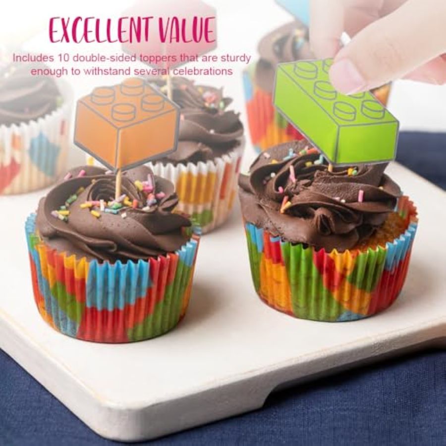 Cupcaketopper - Klosser- pk/10
