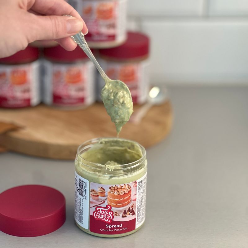 FunCakes Spreads - Pistasjkrem med krønsj, 250g