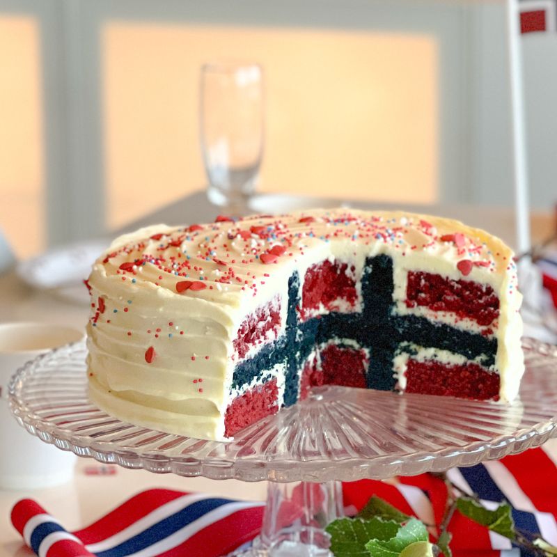 17. mai kakepynt