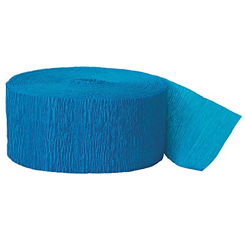 Crepe streamer rull, Turkis