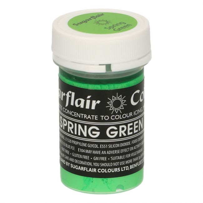 Sugarflair pastafarge Spring Green, 25g