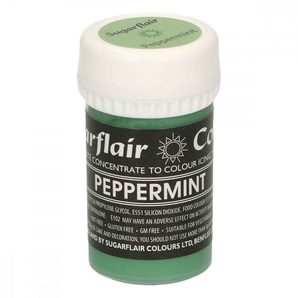 Sugarflair pastafarge Peppermint, 25g