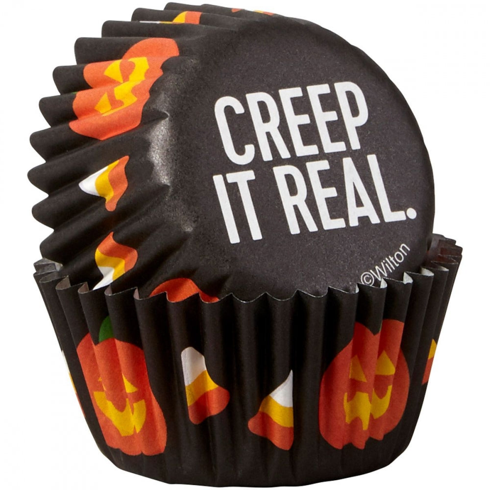 Wilton Mini Muffinsformer -Creep it real- pk/100