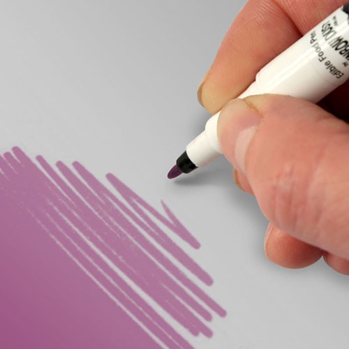 Food Art Pen spiselig tusj - Lys lilla