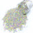 Happy Sprinkles Strøsselmiks - Pastel Strands 90g