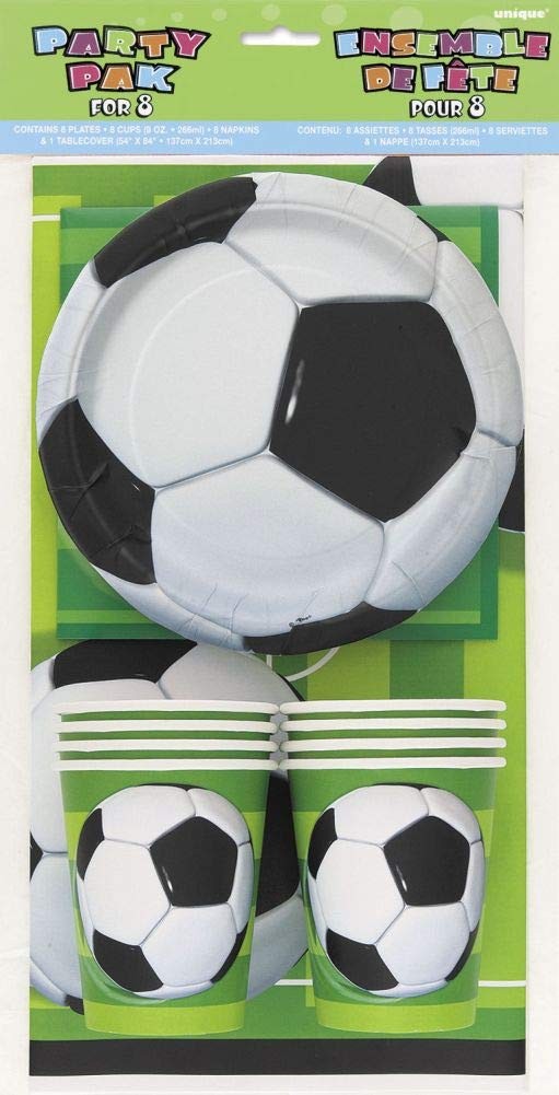 Fotball bursdagspakke for 8 personer