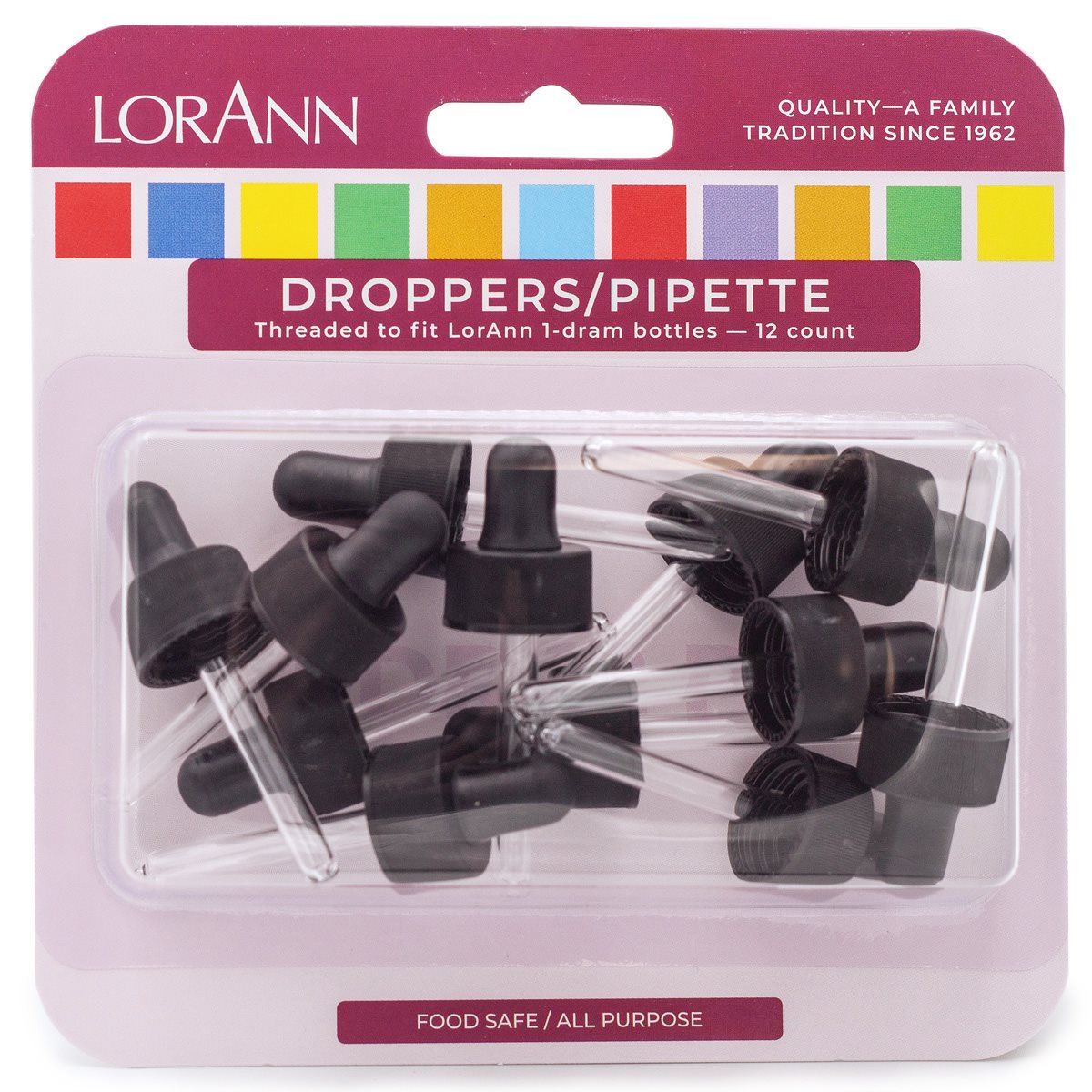 LorAnn Pipetter til 3,75ml flaske, pk/12