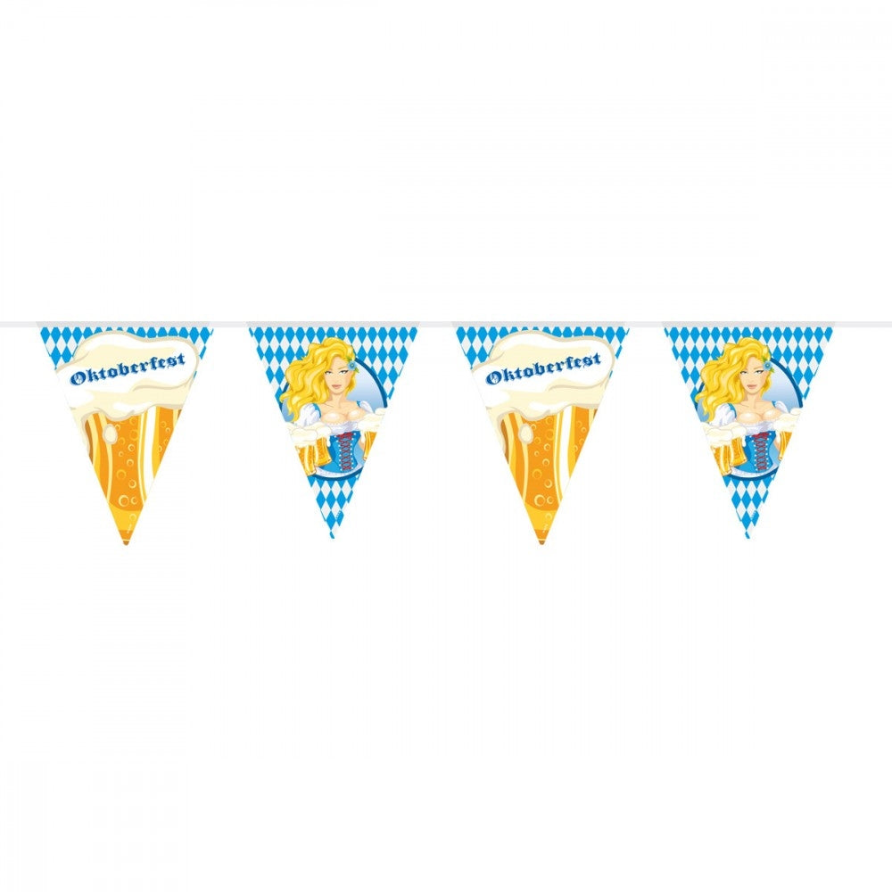 Flaggbanner Oktoberfest Ølkrus - 10 m