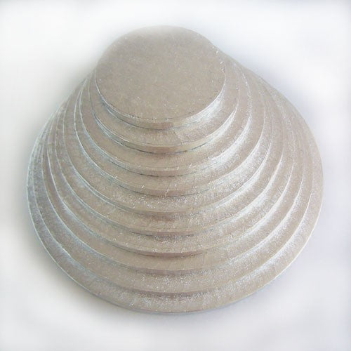 Kake Drum Rund Sølv - 50,5cm