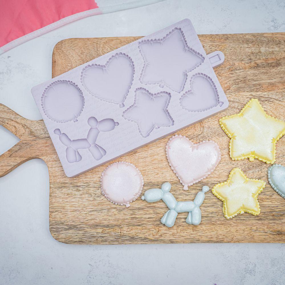 balloons silicone mould fra Karen davies