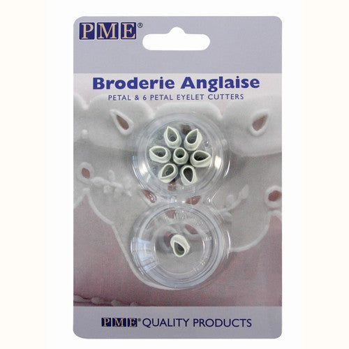 PME Broderie Anglaise Single & 6 Petal Eyelet Cutters
