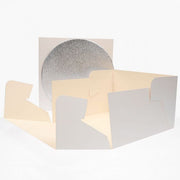 FunCakes Kakeeske og rundt brett (3mm) 25x25x15cm