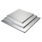 Kake Drum Kvadrat Sølv - 45,5cm