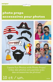 Morsom fotodekor til piratfest