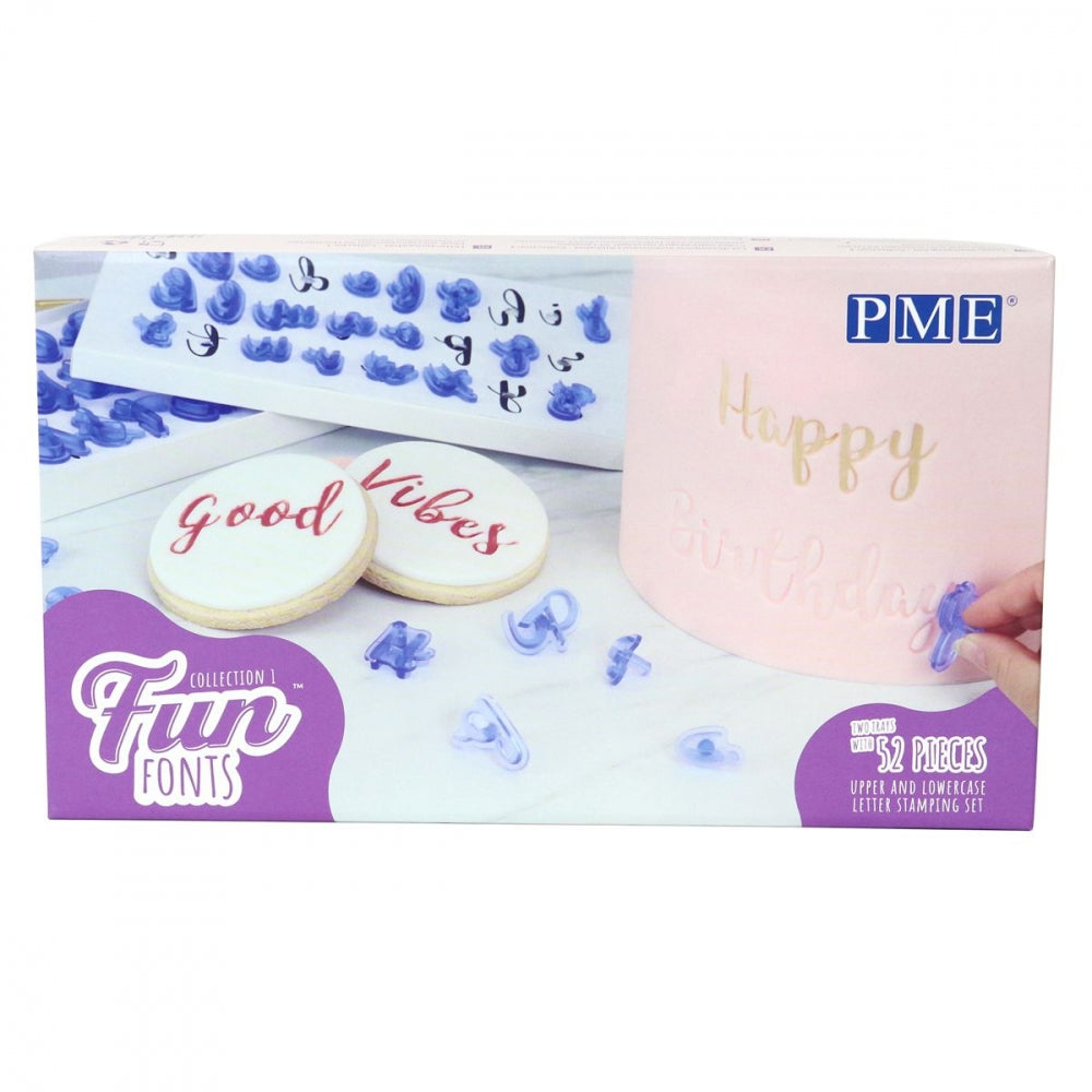 PME Fun Fonts Bokstavstempel - Collection 1
