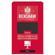 Svart fondant fra Renshaw, 1kg