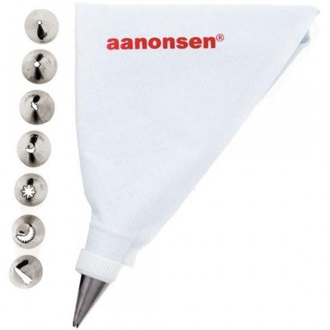 Krempose i lerett med 8 tipper i stål
