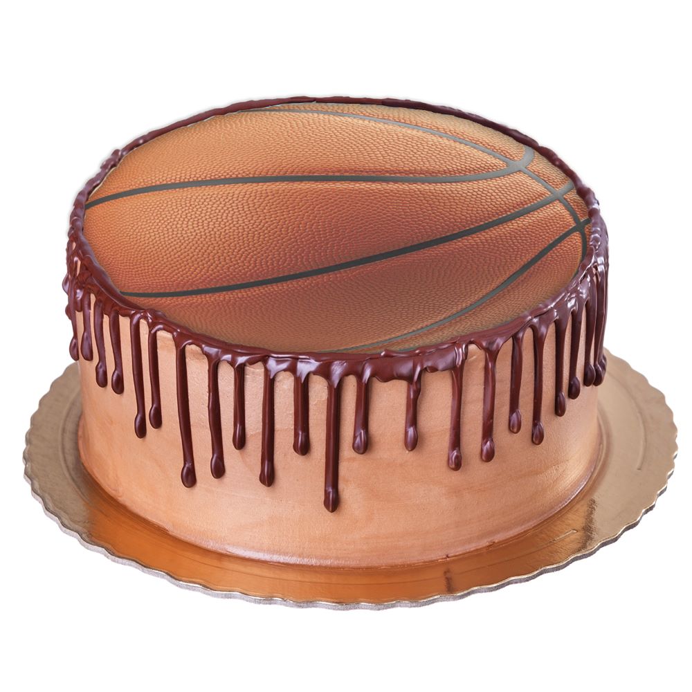 Spiselig kakebilde - Basketball Ø20cm