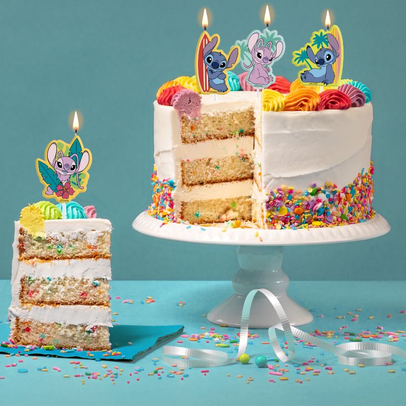 Kakelys til Stitch kake
