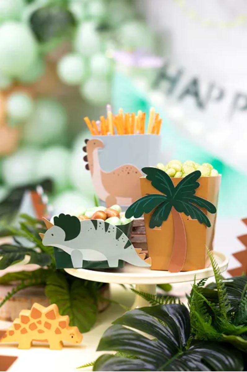 PartyDeco Snackbokser, Dinosaurer Mix