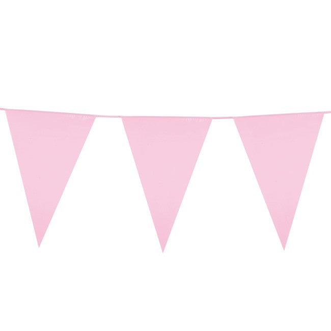 Stor vimpelrekke Rosa, 10m