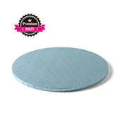 Kake Drum Rund Lys blå  30cm