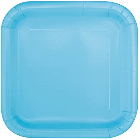 Engangsfat -Blå- 18cm, pk/16