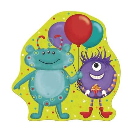 Alien Fun cutouts, pakke med 8 stk