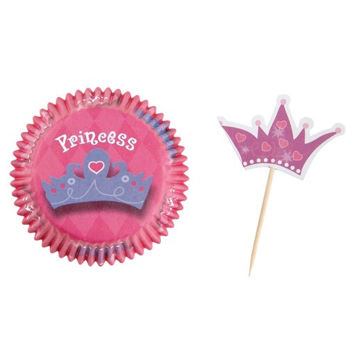 Wilton Cupcake sett Prinsesse 24stk