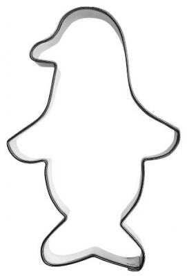 Pepperkakeform pingvin - 8 cm