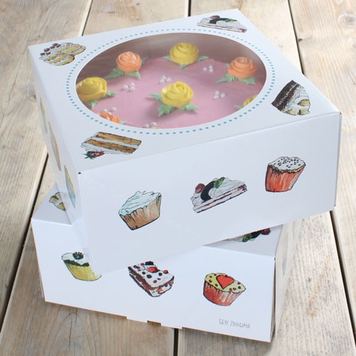 FunCakes Kakeeske -Cakes 26x26x12cm- 2 stk