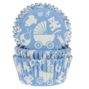 House of Marie Muffinsformer Baby Blå pk/50 