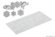Silikomart Cake Lace silikonmatte -Snøkrystaller-