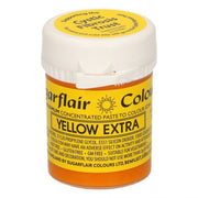 Sugarflair - Max Concentrate pastafarge Yellow Extra, 42g