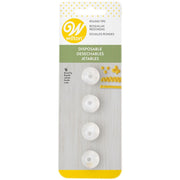 Wilton Tipper i plast (#6),  pk/4