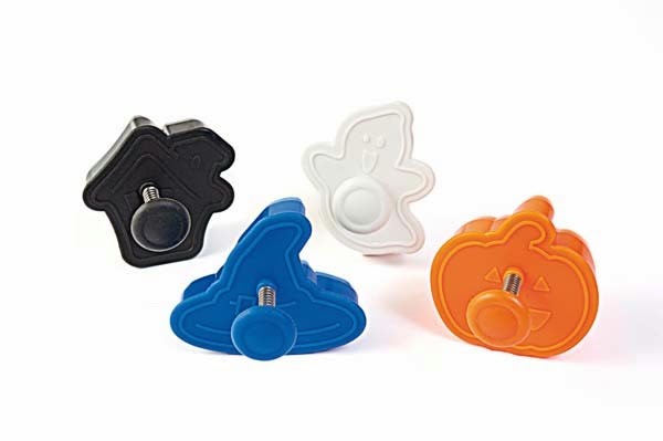 Utstikkere Mini Halloween 4 stk