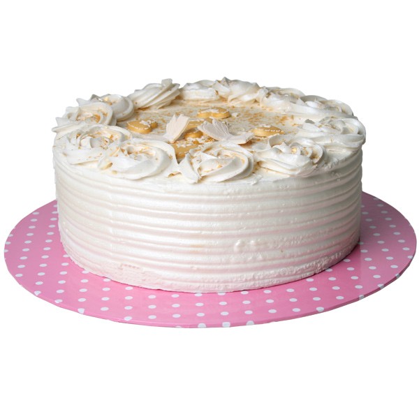 Kakebrett Rundt Rosa 30cm, 2pk