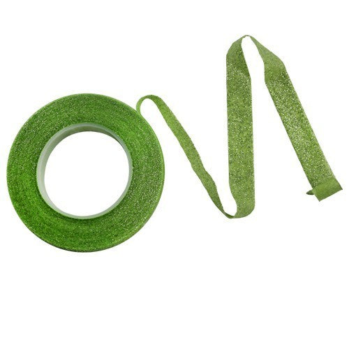 Blomstertape grønn sparkle