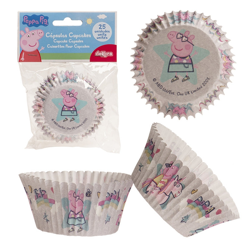 Muffinsformer Peppa Gris, pk/25